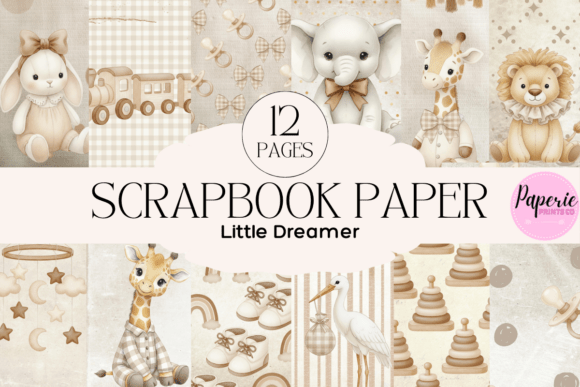 Download Baby Scrapbook Papers - Paper Collection