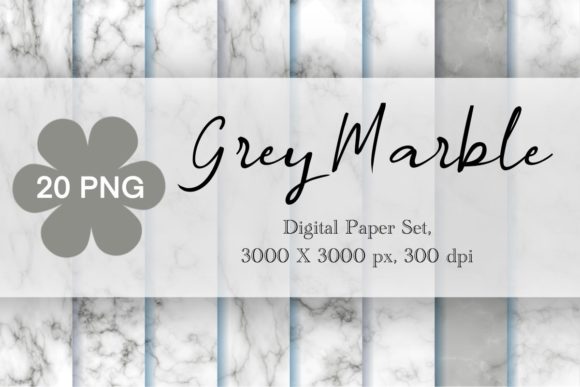 Download Grey Marble Digital Paper - Paper Collection