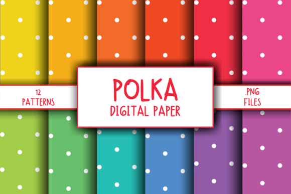 Download Polka Pattern Digital Paper - Paper Collection
