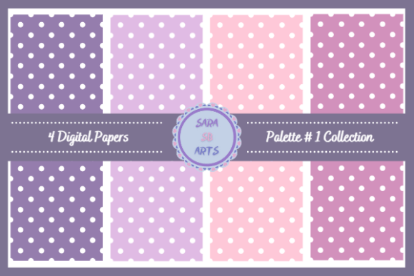 Download Seamless Polka Dot Pattern Digital Paper - Paper Collection