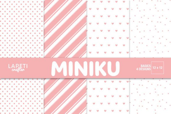 Download Pink Basic Digital Paper 12x12 - Paper Collection