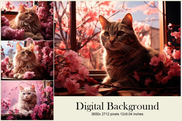Download Cat Background Animal Wallpaper Wall Art - Paper Collection