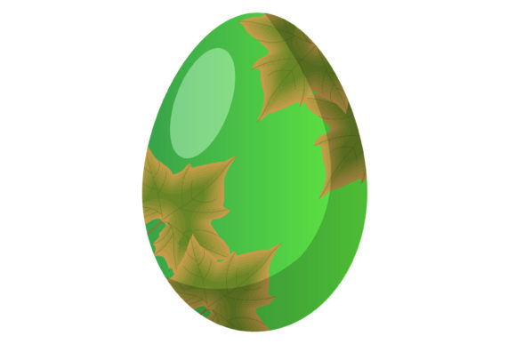 Download Green Leaf Easter Egg - Green leaf Collection