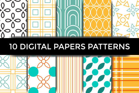 Download Colorful Digital Paper Pattern - Paper Collection