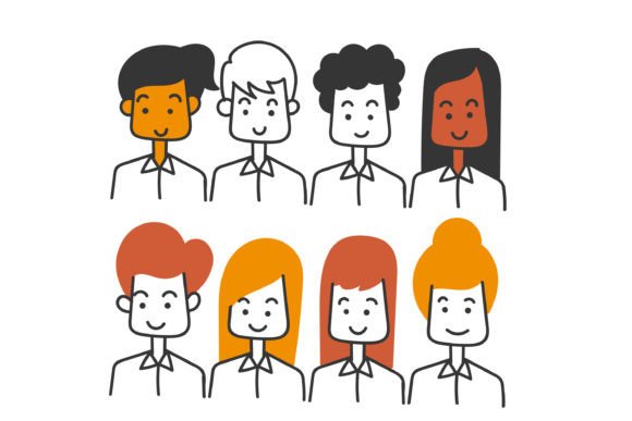 Download Doodle Diversity Person Community - Unity Collection