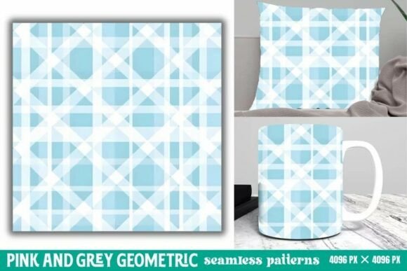 Download Pink and Grey Geometric Digital Paper - Paper Collection
