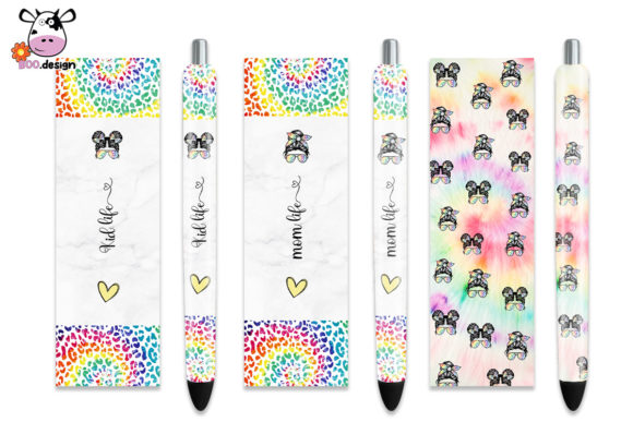 Download Mom Life Kid Life Leopard Pen Wrap - Wrap Collection