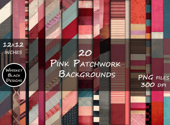 Download Pink Patchwork BoHo Background Papers - Paper Collection